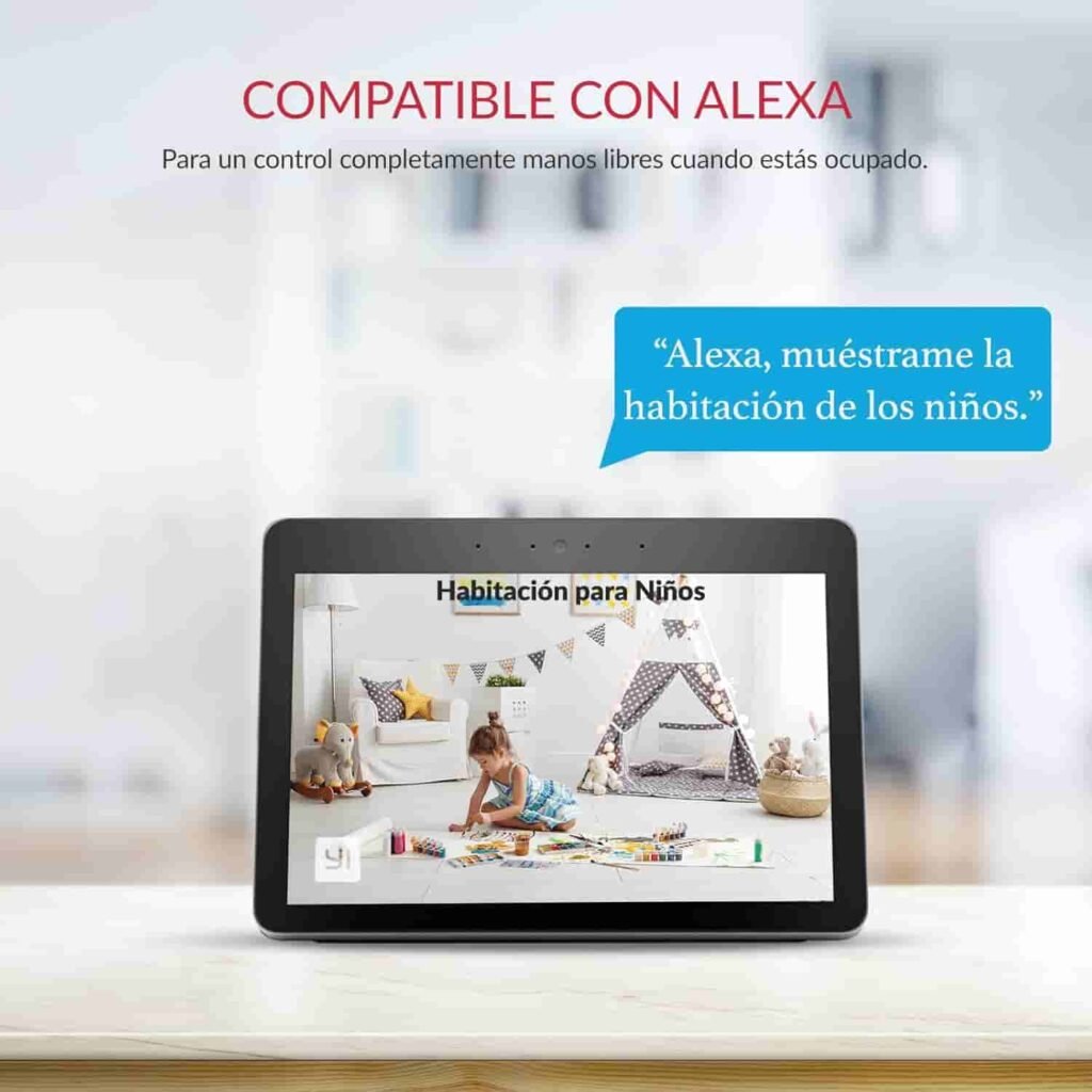Cámara de vigilancia Yi Pro y su compatibilidad con Alexa
