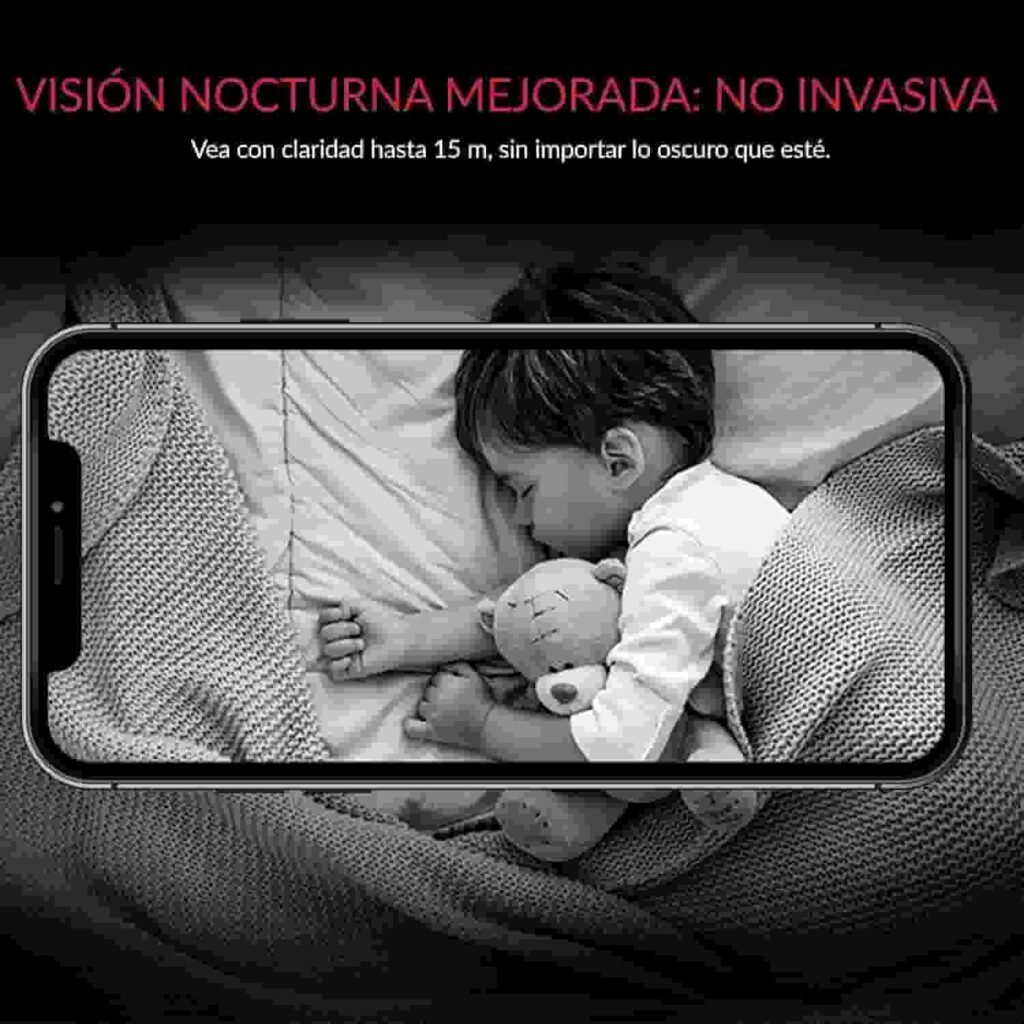 Visión nocturna de la cámara de vigilancia Yi Pro