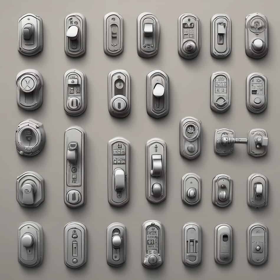 31 Diferentes modelos y opciones de cerraduras inteligentes