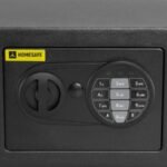 Presentación caja fuerte HomeSafe color negra