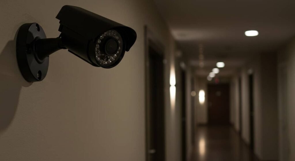 Camara-de-vigilancia-en-los-pasillos