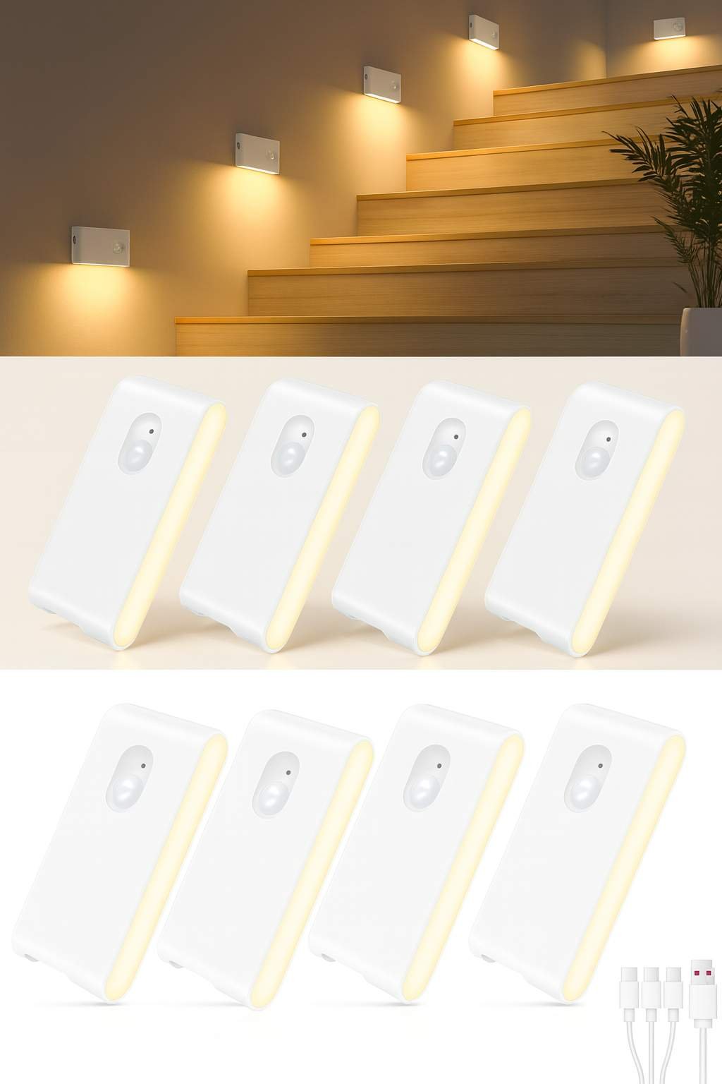 Presentaci&oacute;n set sensores de movimientos de la marca Willed