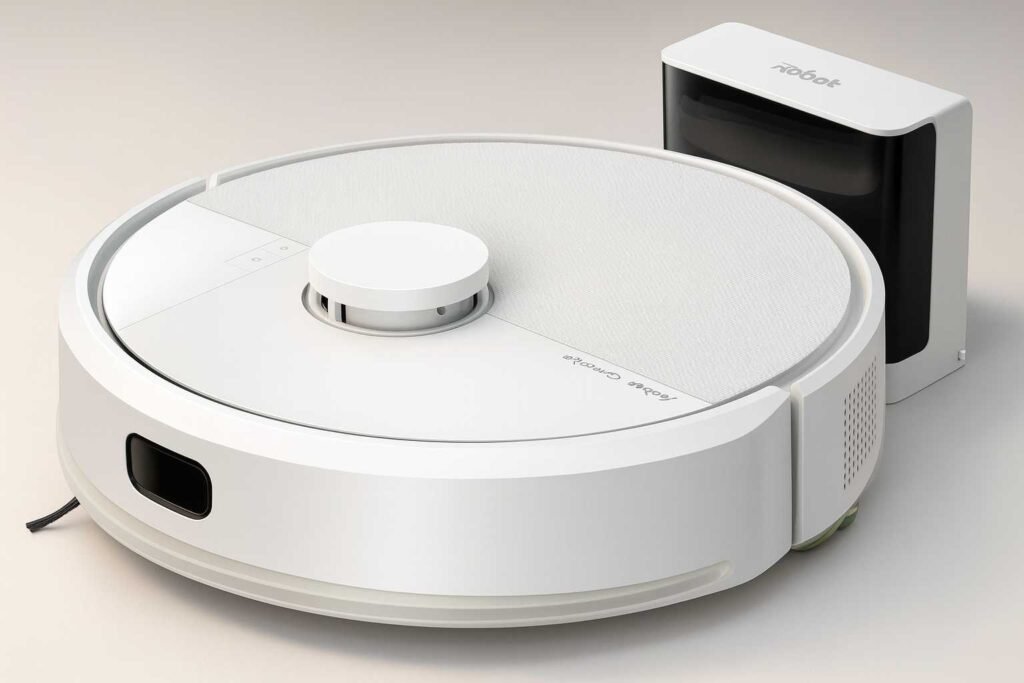 Robot aspirador Irobot color blanco