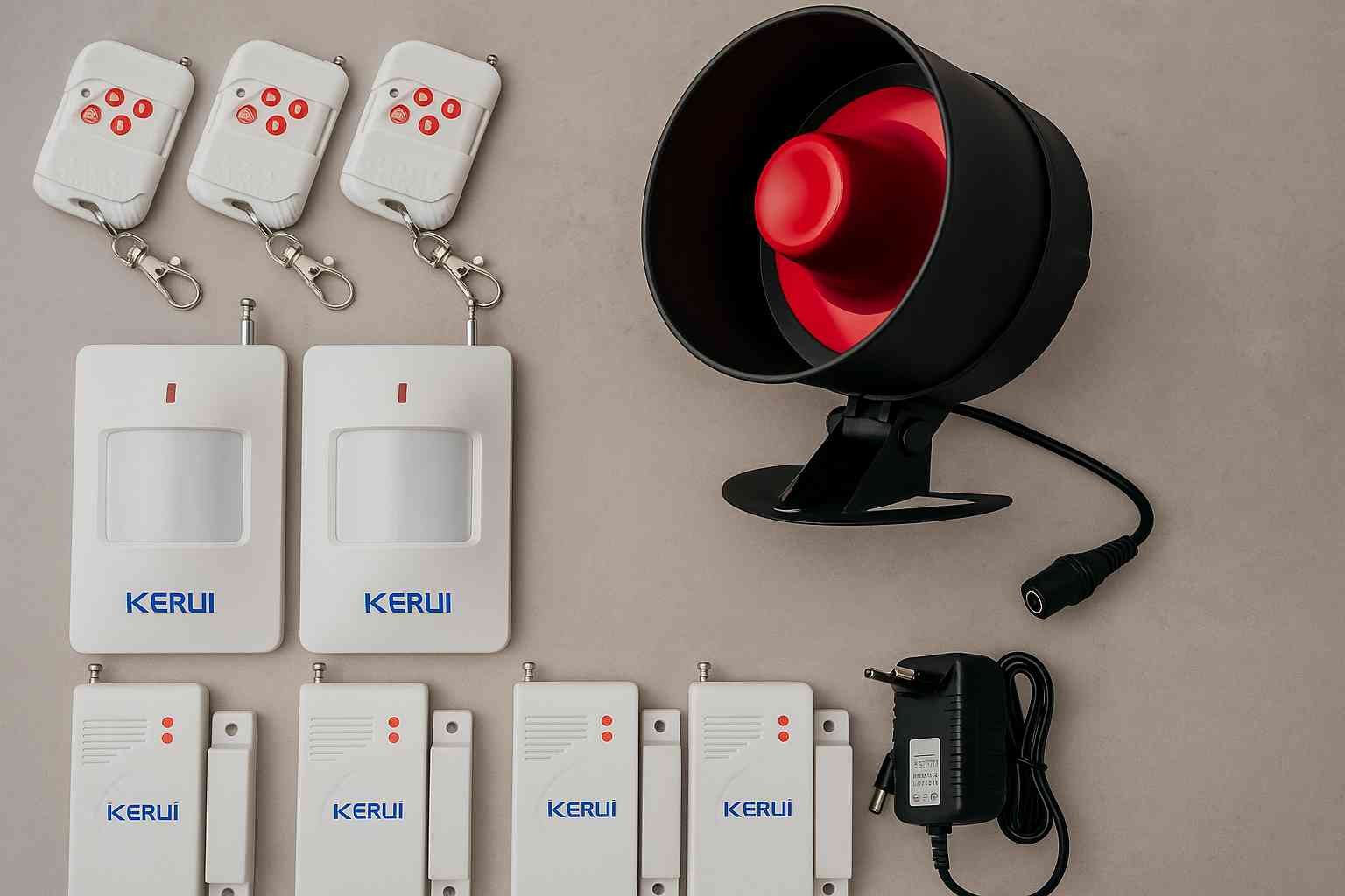 Presentaci&oacute;n sistema de alarma Kerui