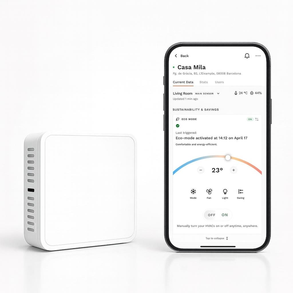 Sensor de movimiento de la marca Layla Eco
