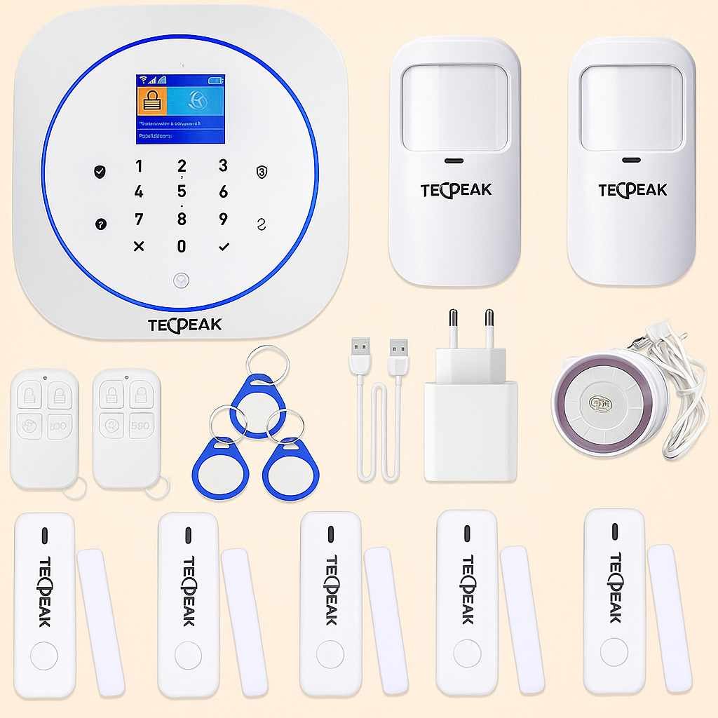 Presentaci&oacute;n sistema de alarma Tecpeak