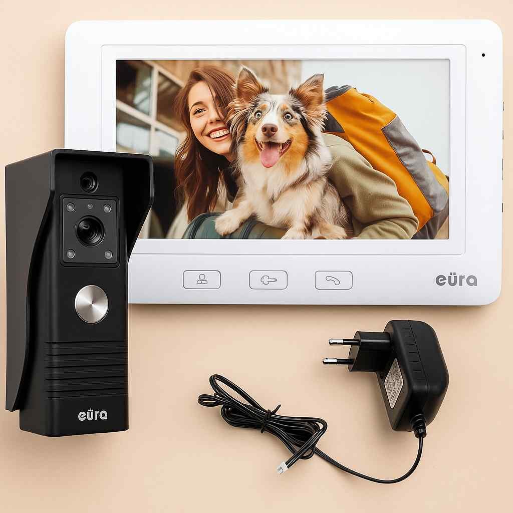 Videoportero de la marca Eura