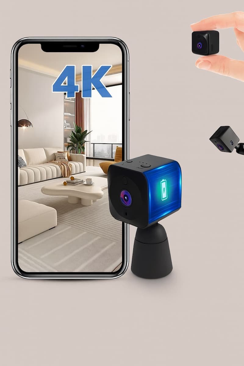 Aobocam c&aacute;mara esp&iacute;a 4k