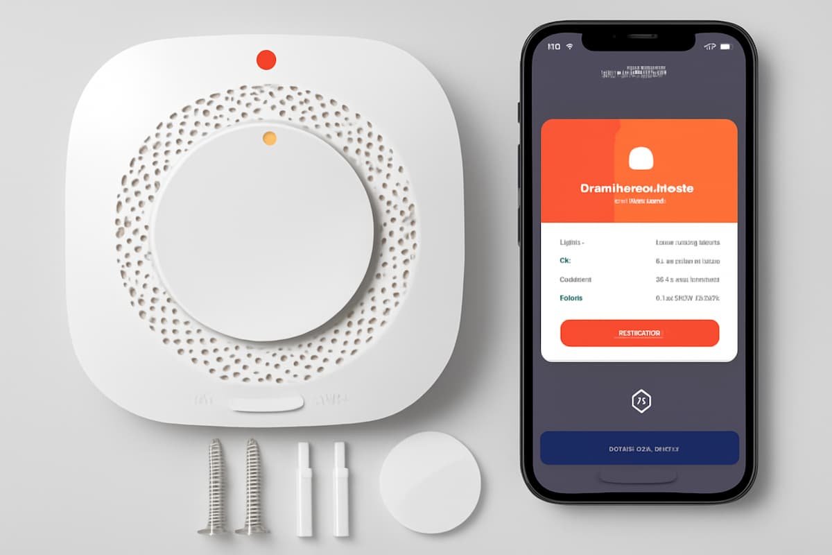 Detector de humos Vemfay