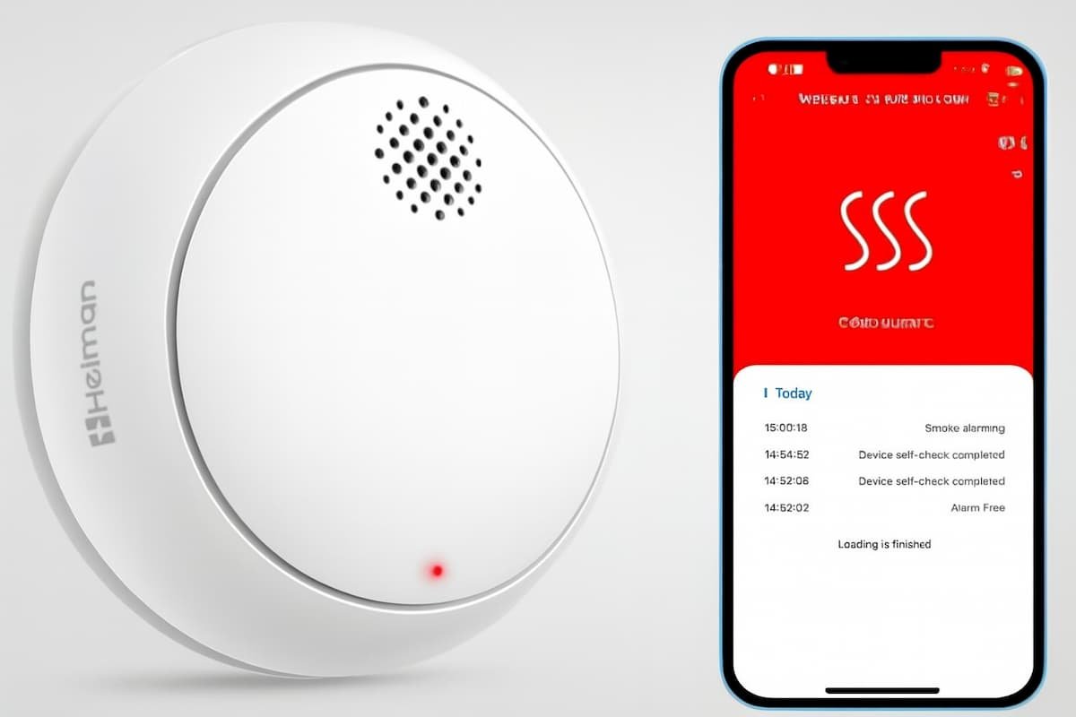 Detectror de humo Heiman