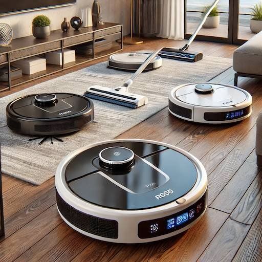 Mejores robots aspiradores en un salón