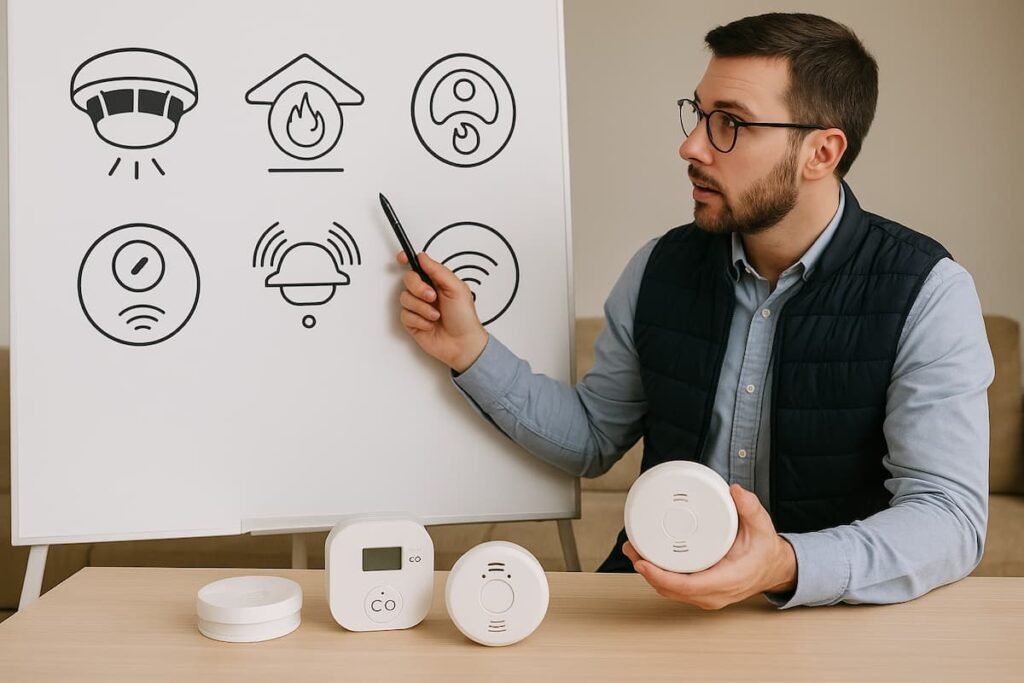 Tipos de detector de humo y para qué sirve cada uno